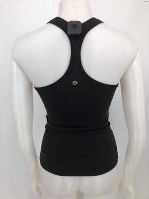 LULULEMON Black Tank Size X-SMALL Activewear Top