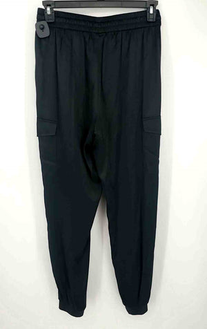 CAMI Black Silk & Spandex Jogger Size LARGE  (L) Pants