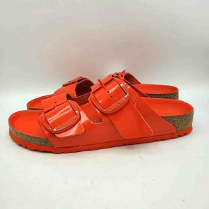 BIRKENSTOCK Red-Orange Straps Sandal Shoe Size 11 Shoes