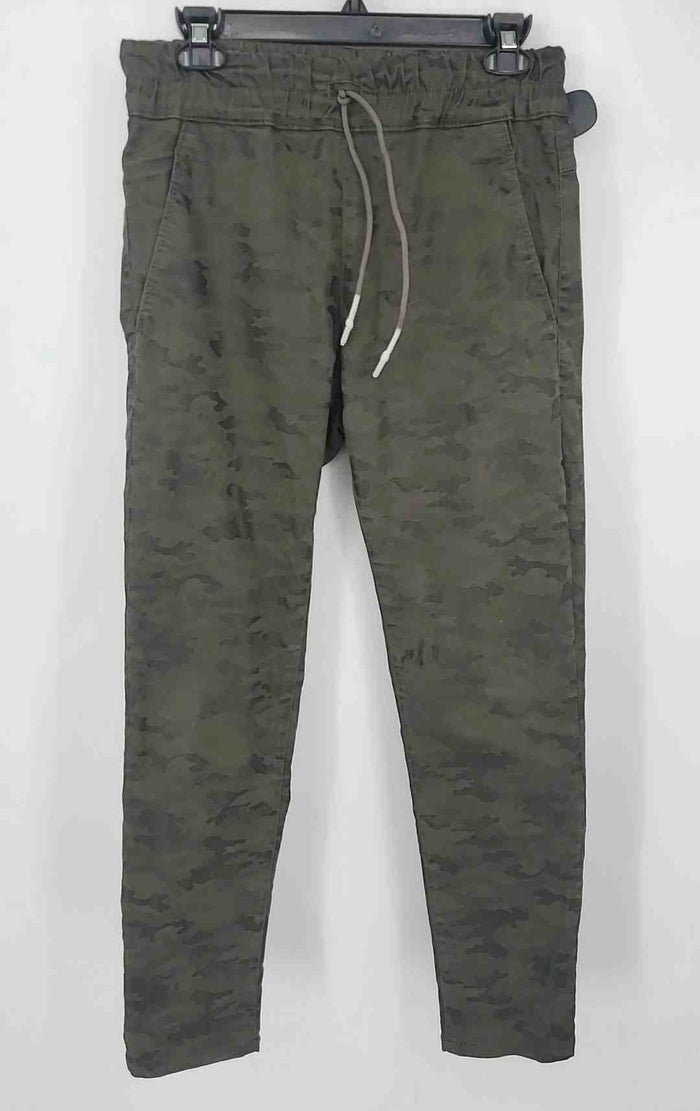 FLOG Olive Camouflage Elastic waist Size 28 (S) Pants