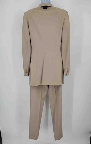 DOLCE & GABBANA Beige Wool Blend Size SMALL (S) Made in Italy Suit Set