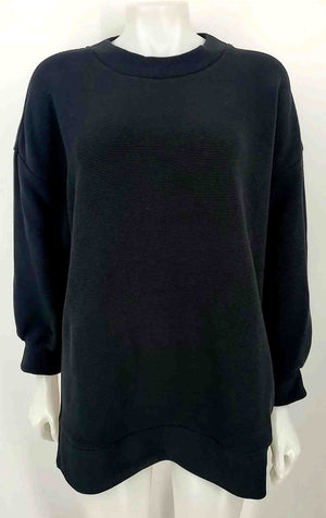 VARLEY Black Ribbed Pullover Size LARGE  (L) Sweater