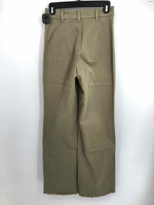 MARINE LAYER Olive Mid Rise Wide Leg Size 4  (S) Pants