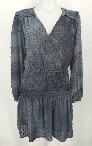 CURRENT AIR Blue Gray Textured Size MEDIUM (M) Dress