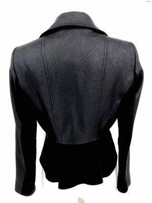 TAHARI Black Moto Women Size SMALL (S) Jacket