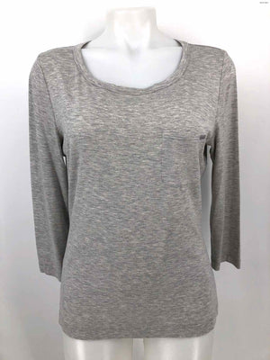 St. JOHN SPA Gray pocket 3/4 Sleeve Size MEDIUM (M) Top