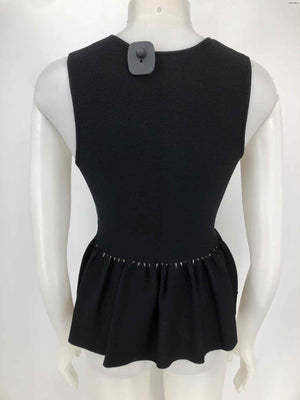 JONATHAN SIMKHAI Black Peplum Tank Size SMALL (S) Top