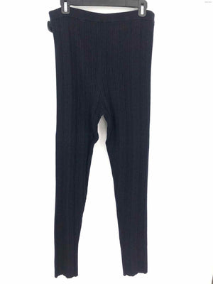 ST. JOHN Navy Wool Blend Ribbed Size LARGE  (L) Pants