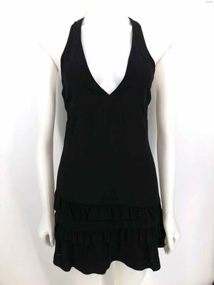 IRO Black Silk Tank Tiered Size SMALL (S) Dress