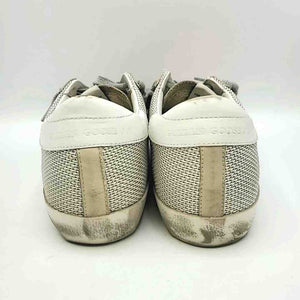 GOLDEN GOOSE White Gray Leather Made in Italy Sneaker Shoe Size 37 US: 7 Shoes