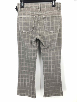 FRAME Gray White Plaid Size 28 (S) Pants