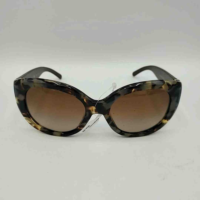 TORY BURCH Brown Cream Multi Pre Loved Tortoise Sunglasses