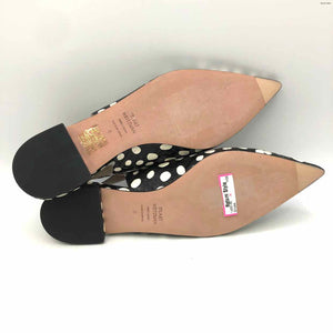 STUART WEITZMAN Black Cream Leather Polka Dot Shoe Size 6 Shoes