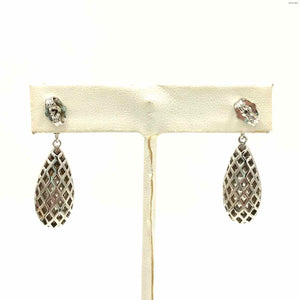 Pave Teardrop Earrings