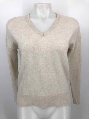 ETAM Beige Cashmere Pullover Size SMALL (S) Sweater