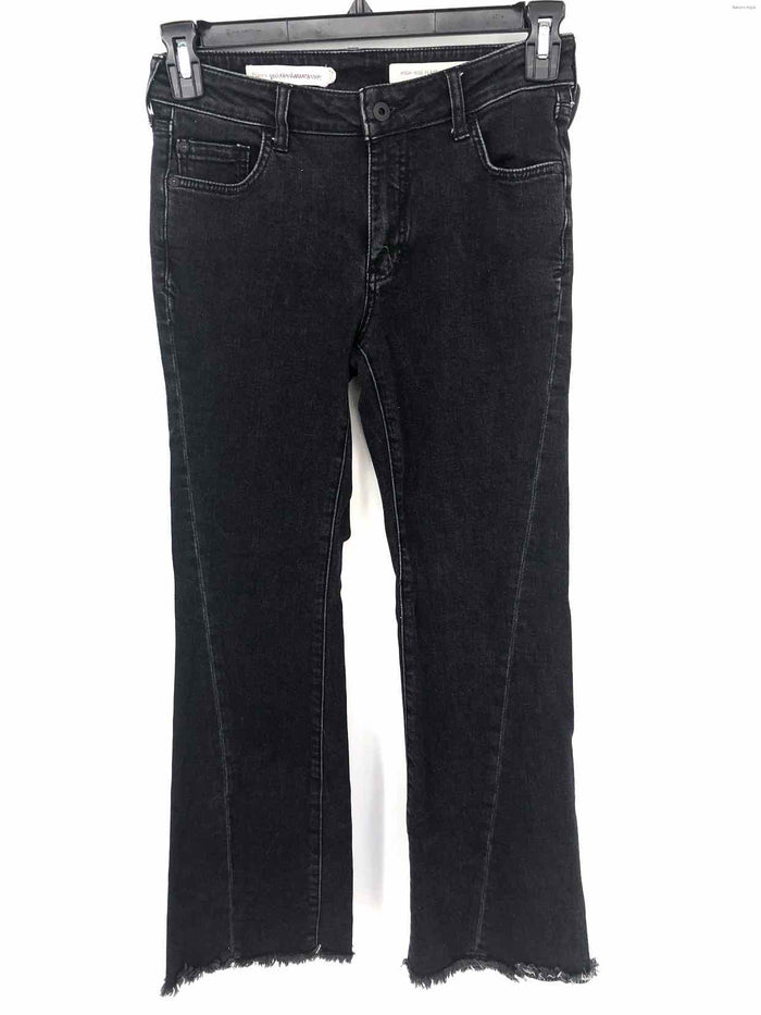 PILCRO Black Denim High Rise - Flare Size 26 (S) Jeans