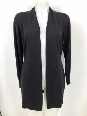 MARGARET O'LEARY Navy Merino Wool Wrap Size SMALL (S) Sweater