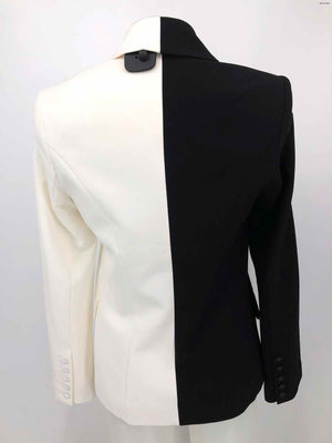 L'AGENCE Black White Blazer Women Size 2  (XS) Jacket