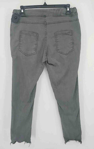 VENTI6 Gray Made in Italy Ankle Fray Size SMALL (S) Pants