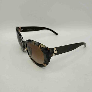 TORY BURCH Brown Cream Multi Pre Loved Tortoise Sunglasses