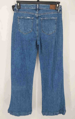 PAIGE Blue Denim Ankle Fray Size 28 (S) Jeans