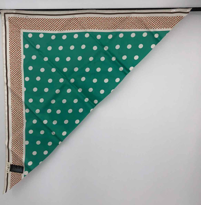 MARNI at H&M Green Silk Dot Scarf