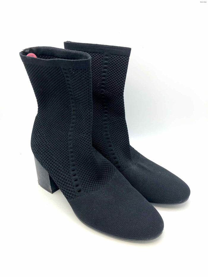 EILEEN FISHER Black Knit Bootie Shoe Size 9 Shoes