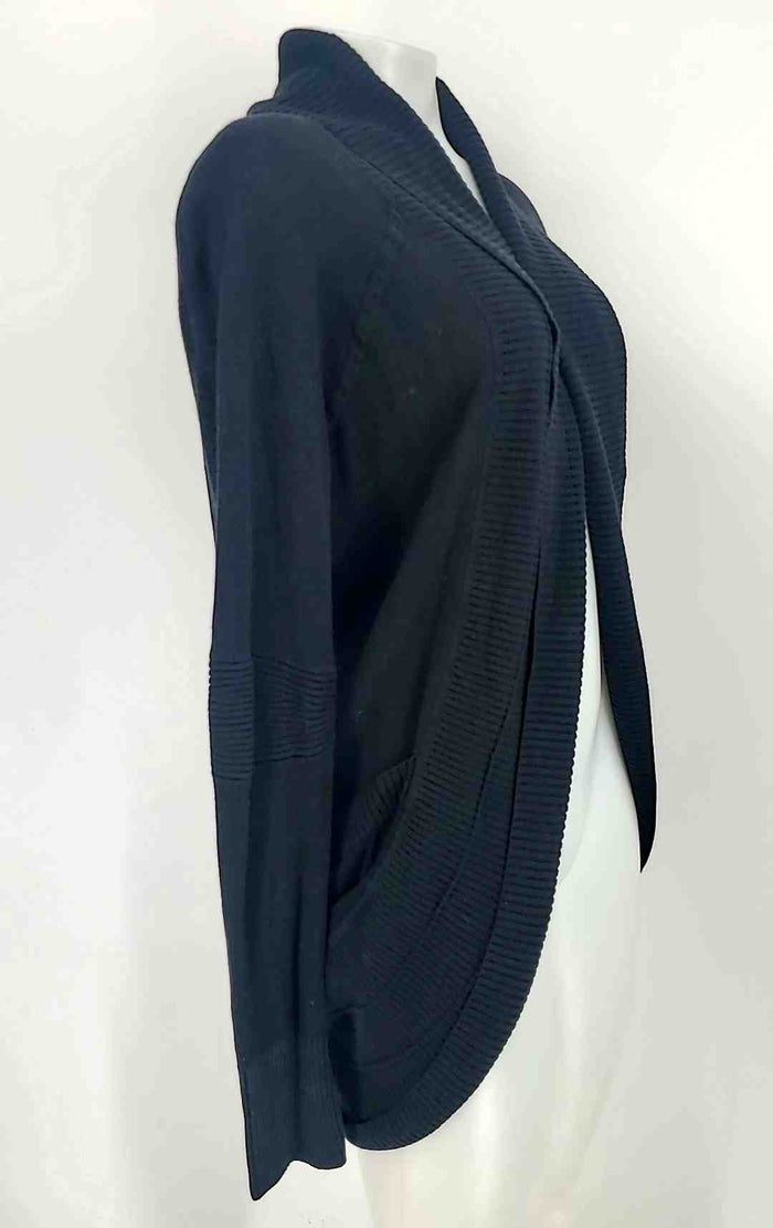 LULULEMON Black Gray Ruched Wrap Size SMALL (S) Activewear Sweater