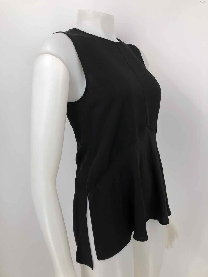 THEORY Black Silk Tank Size SMALL (S) Top