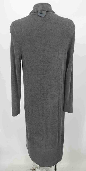 BAREFOOT DREAMS Gray Chenille Duster Size MEDIUM (M) Sweater