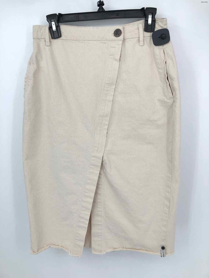 ONE TEASPOON Beige Cotton Denim Size 28 (S) Skirt