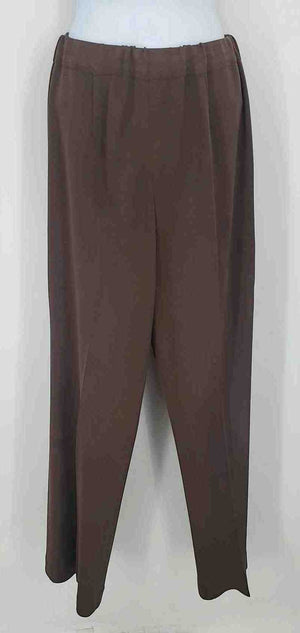 MISOOK Brown Black Trim Woven Jacket & Pants Size MEDIUM (M) 2PC Set