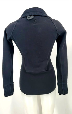 LULULEMON Navy Zip Up Size 6  (S) Activewear Jacket