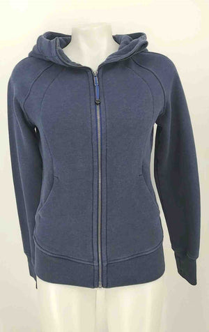 LULULEMON Navy Zip Up Size 6  (S) Activewear Jacket