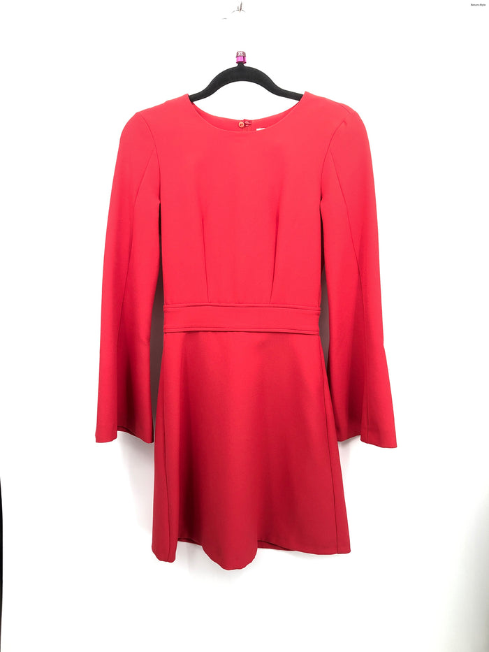 DVF - DIANE VON FURSTENBERG Pink Longsleeve Size X-SMALL Dress