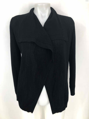 THEORY Black Knit Wrap Size SMALL (S) Sweater