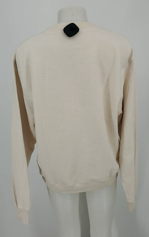 INDUSTRY OF ALL NATIONS Beige Organic Cotton Sweatshirt Size MEDIUM (M) Top