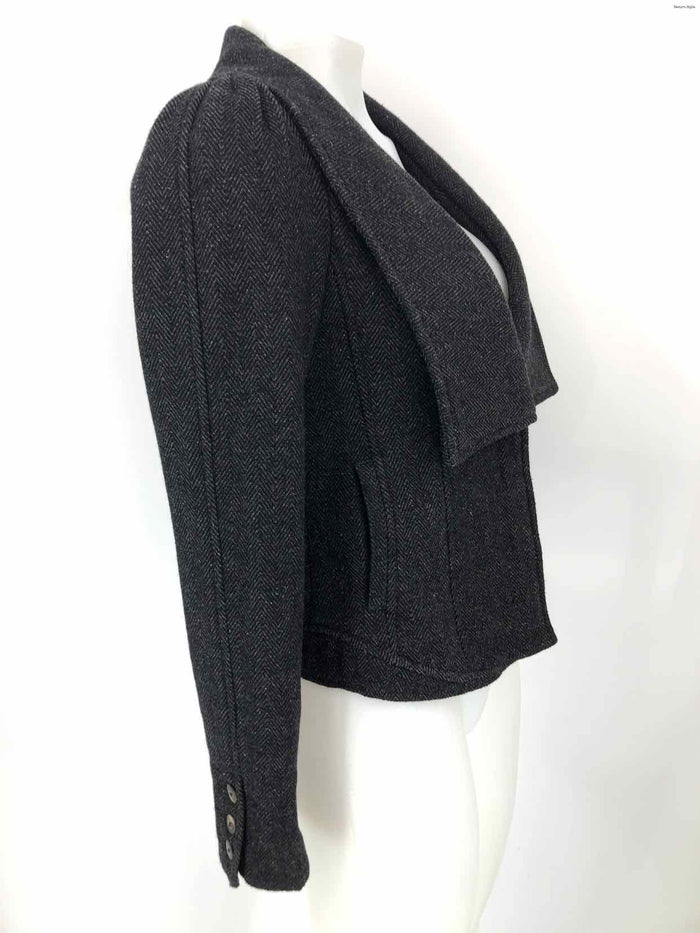 FREE PEOPLE Charcoal Tweed Women Size 2  (XS) Jacket