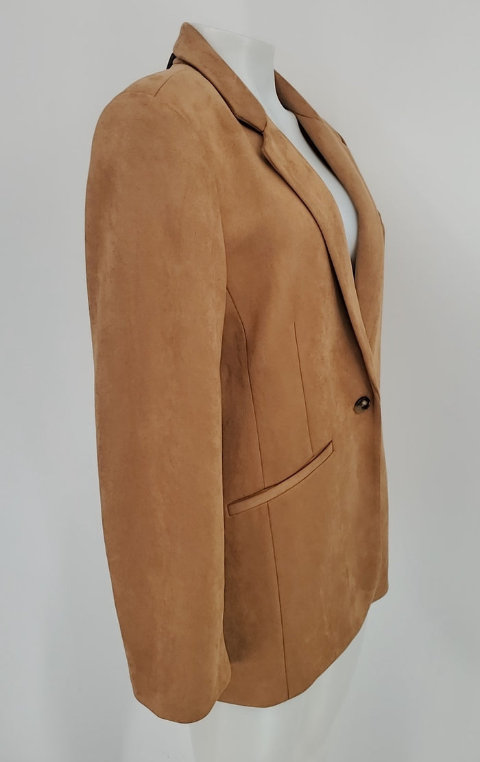 Z SUPPLY Tan Blazer Women Size LARGE  (L) Jacket