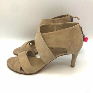 STUART WEITZMAN Beige Suede Heels Shoe Size 6-1/2 Shoes