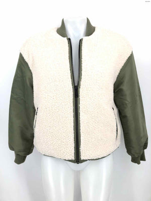 ASTR the Label Cream Olive Bomber Women Size SMALL (S) Jacket