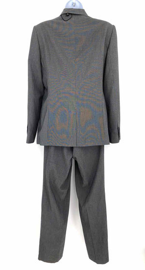 CALVIN KLEIN Gray Size MEDIUM (M) Blazer & Pants Pants Suit