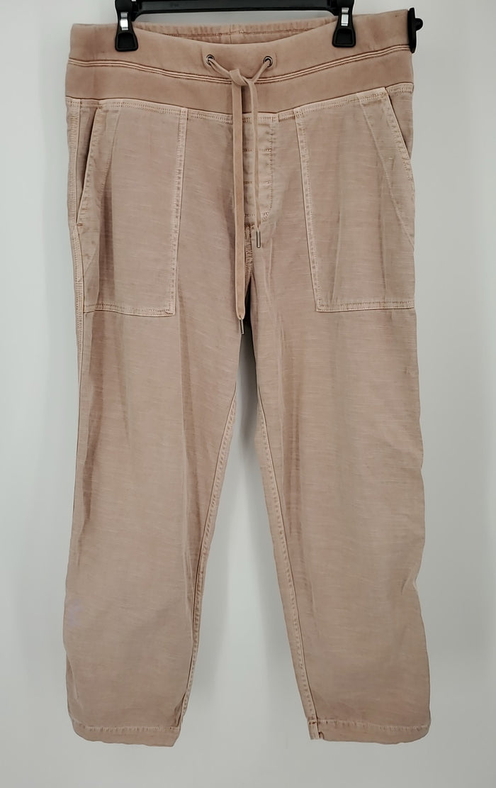 JAMES PERSE Lt Pink Straight Leg Drawstring Size LARGE  (L) Pants