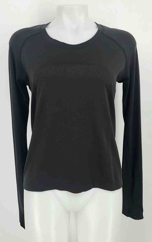 LULULEMON Black Longsleeve Size 10  (M) Activewear Top