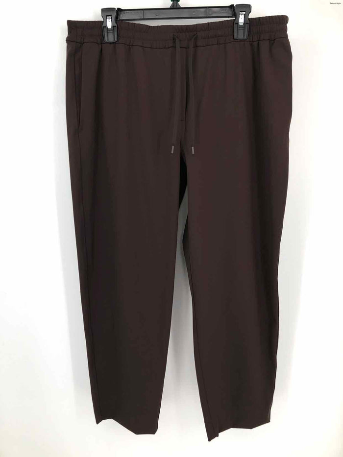 LULULEMON Brown Tapered Size X-LARGE Activewear Bottoms