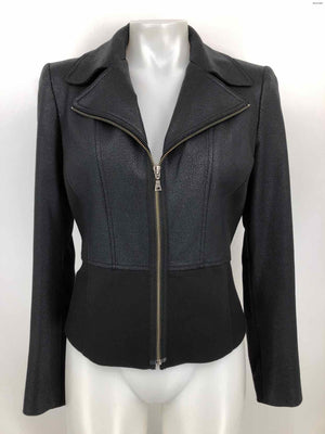 TAHARI Black Moto Women Size SMALL (S) Jacket