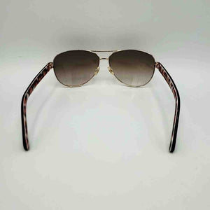 KATE SPADE Brown Gold Pre Loved Tortoise Aviator Sunglasses w/case