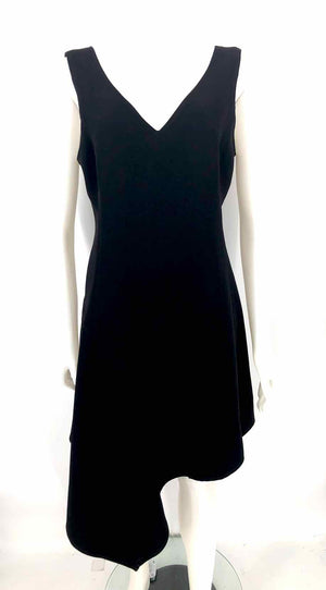 INCLAN STUDIO Black V-Neck Sleeveless Size 8  (M) Dress