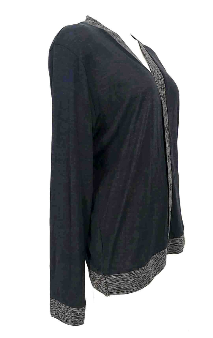 BOSS Black Gray Longsleeve Cardigan Size SMALL (S) Sweater