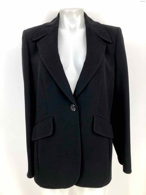 ELLEN TRACY Black Blazer Women Size 8  (M) Jacket